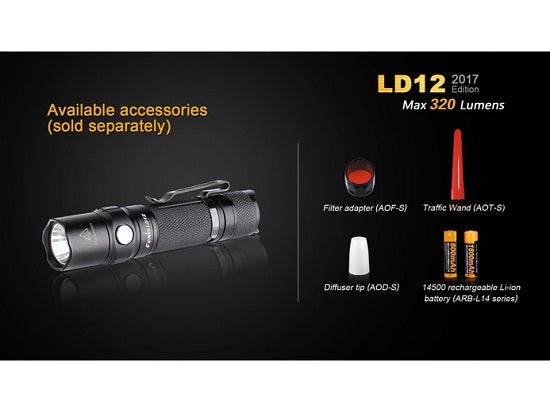 Lanterna Fenix Model LD12  Editie 2017