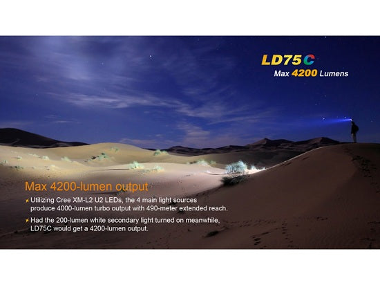 Lanterna Fenix Model LD75C