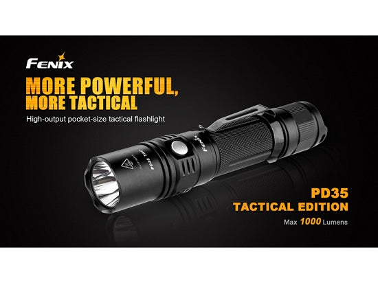 Lanterna Fenix Model PD35 Tactical BLACK