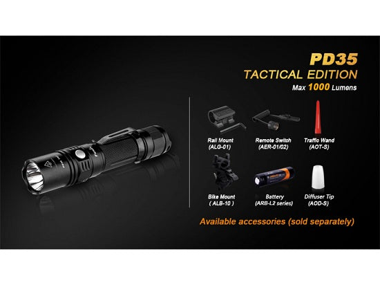 Lanterna Fenix Model PD35 Tactical Camo
