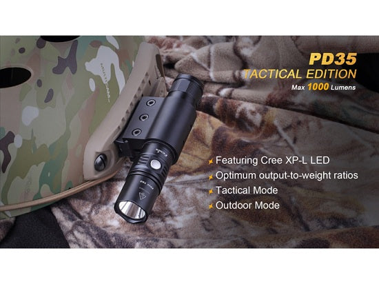 Lanterna Fenix Model PD35 Tactical Camo