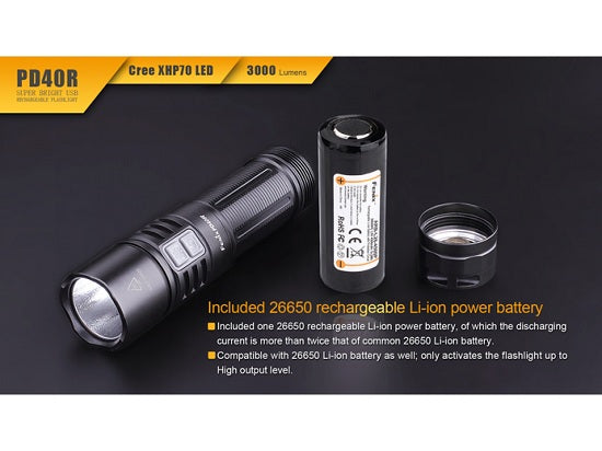 Lanterna Fenix Model PD40R