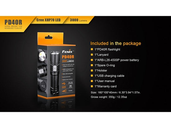 Lanterna Fenix Model PD40R