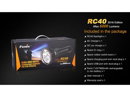 Lanterna Fenix Model RC40 Editie 2016