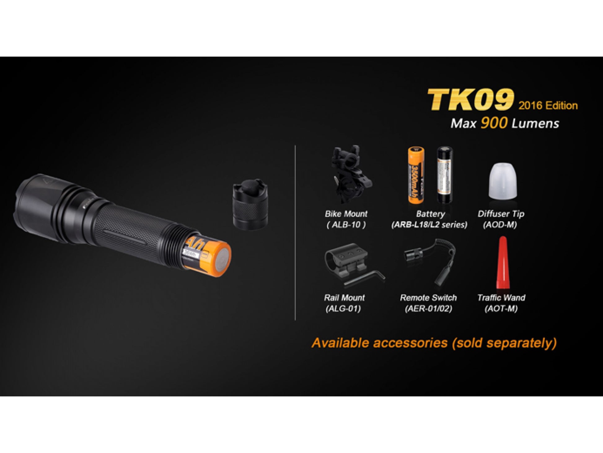Lanterna Fenix Model TK09