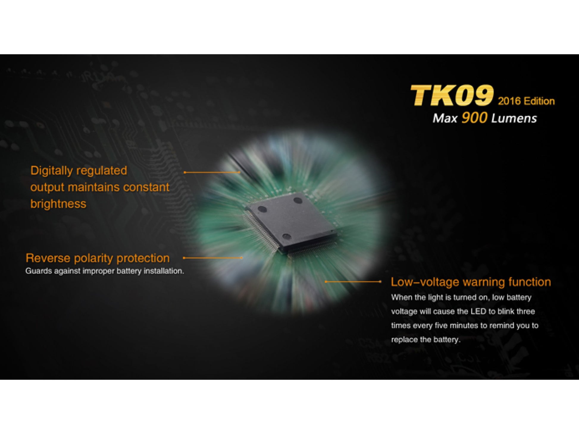 Lanterna Fenix Model TK09