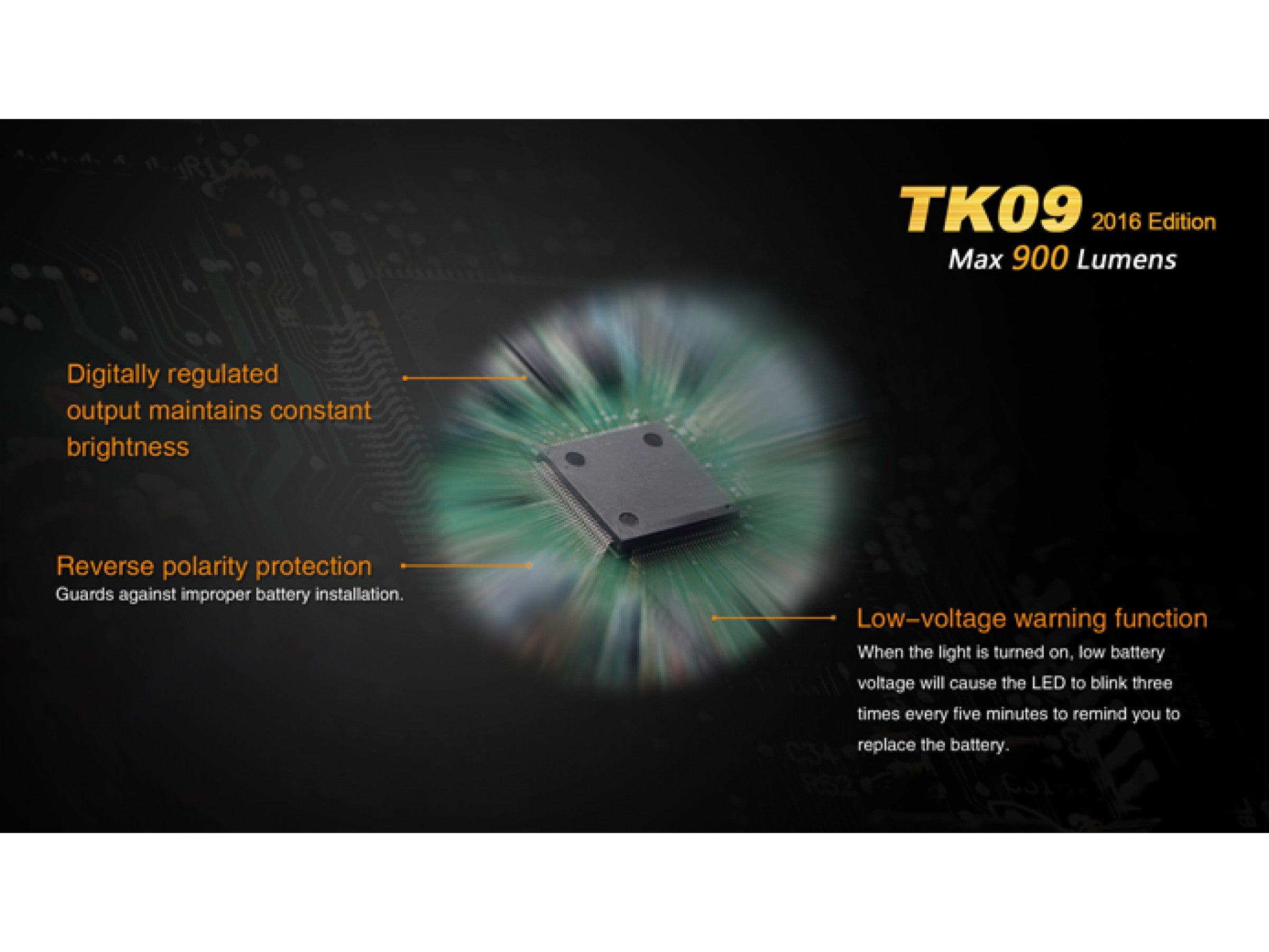 Lanterna Fenix Model TK09
