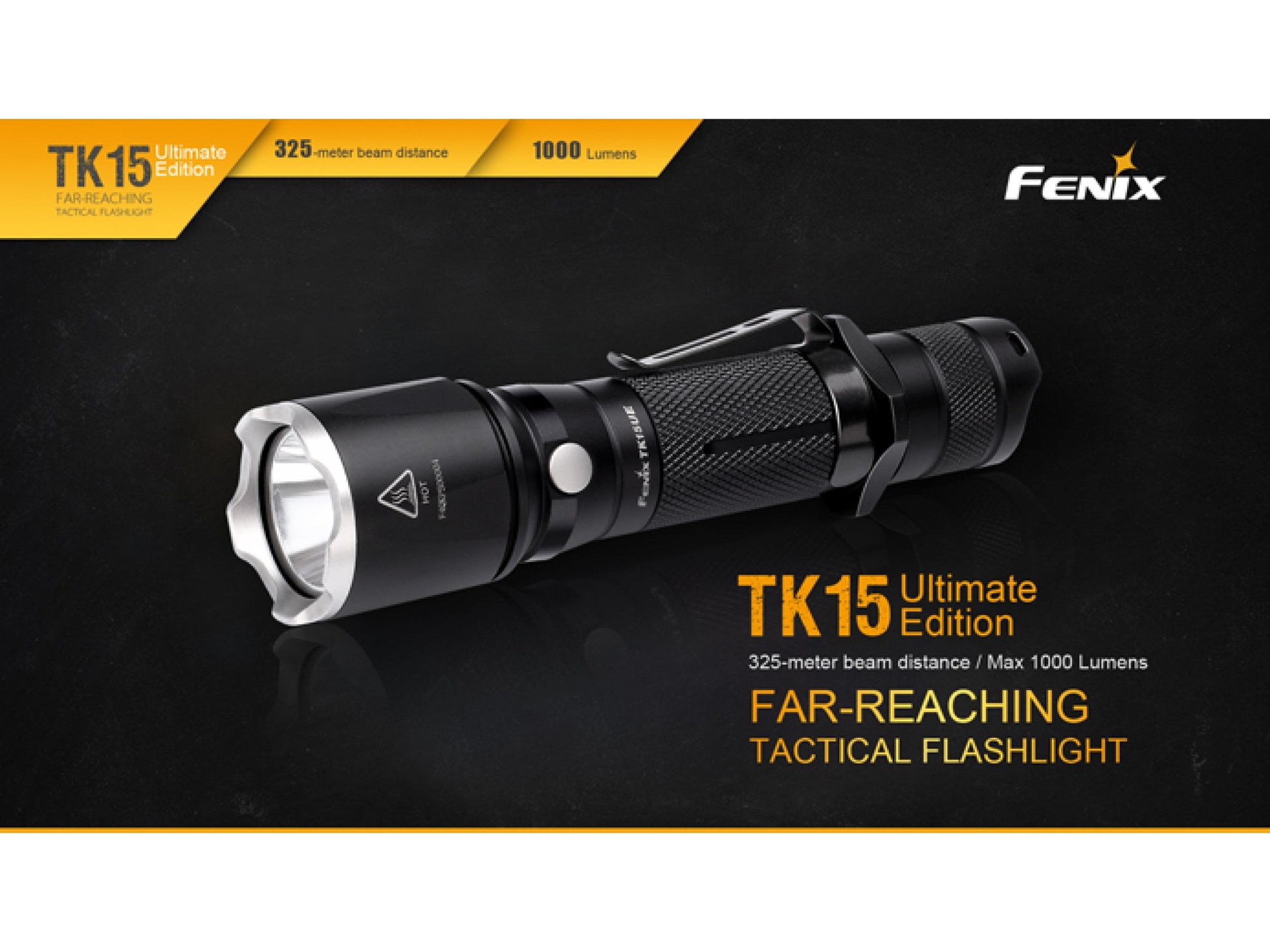 Lanterna Fenix Model TK15UE BLACK