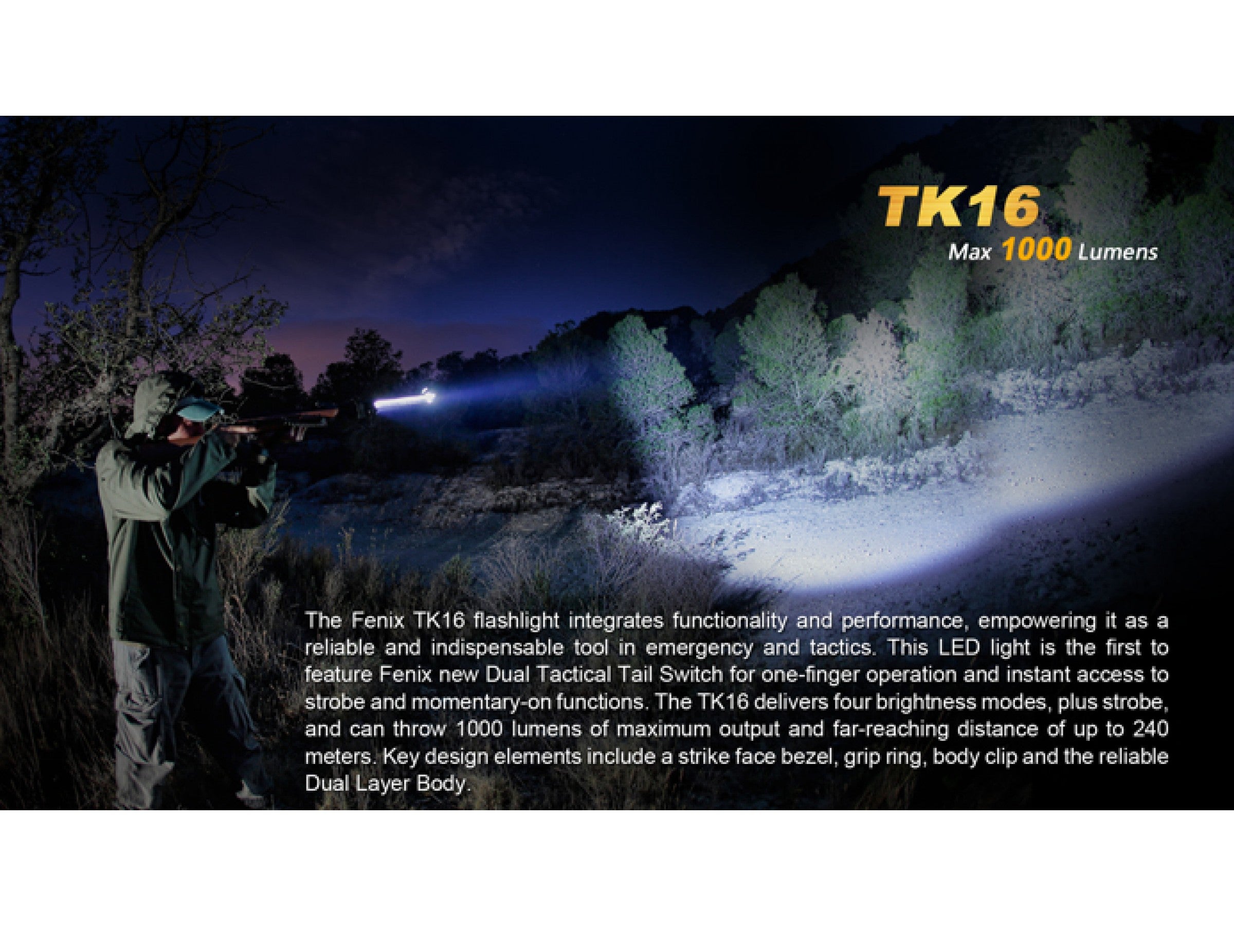 Lanterna Fenix Model TK16