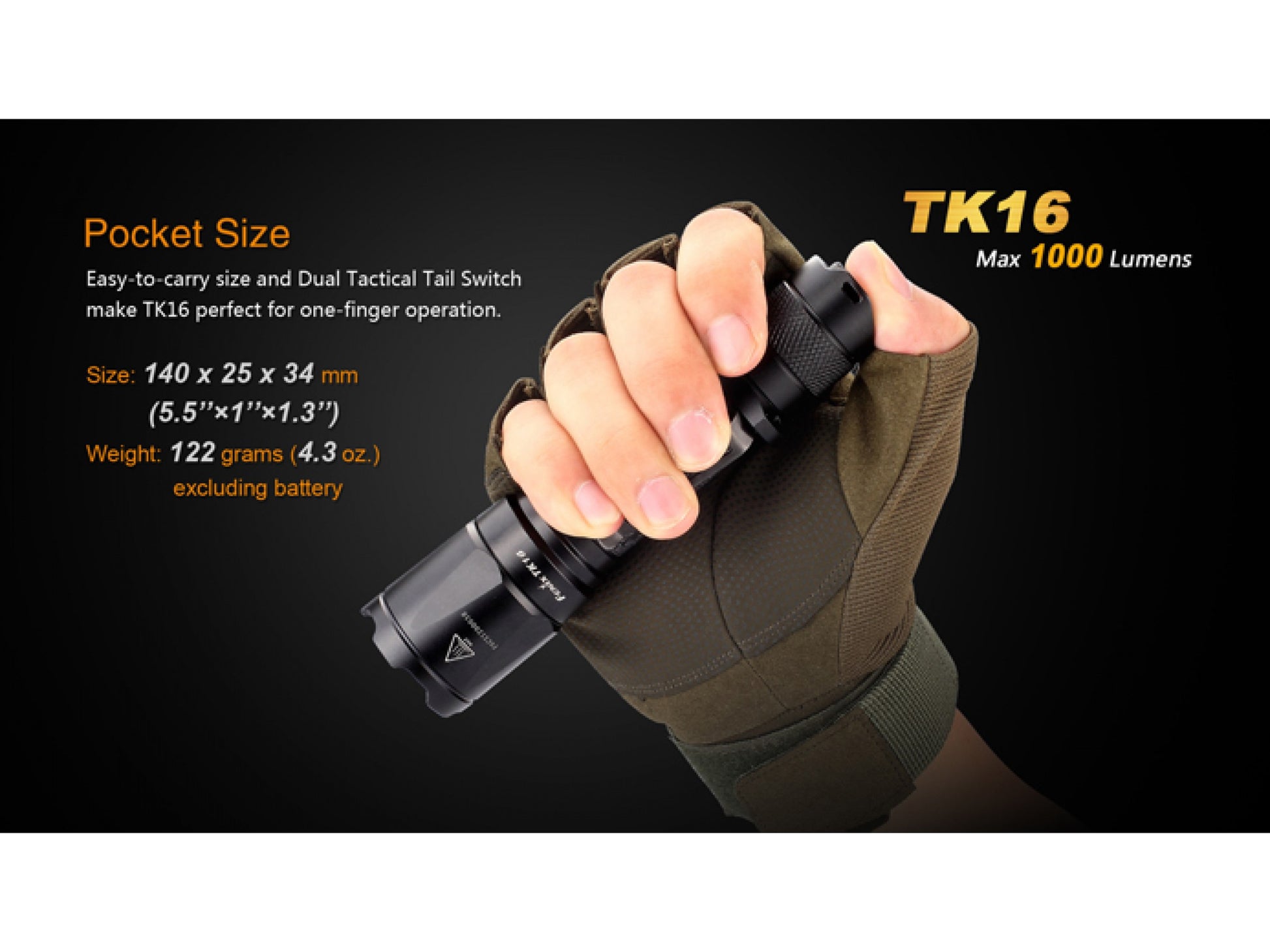 Lanterna Fenix Model TK16