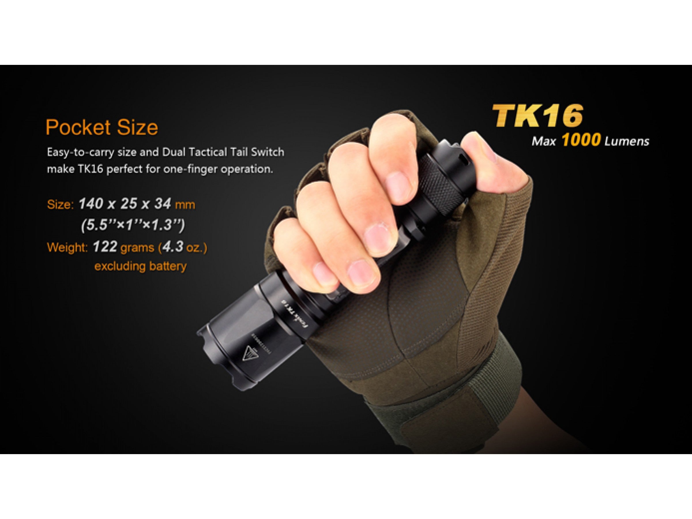 Lanterna Fenix Model TK16