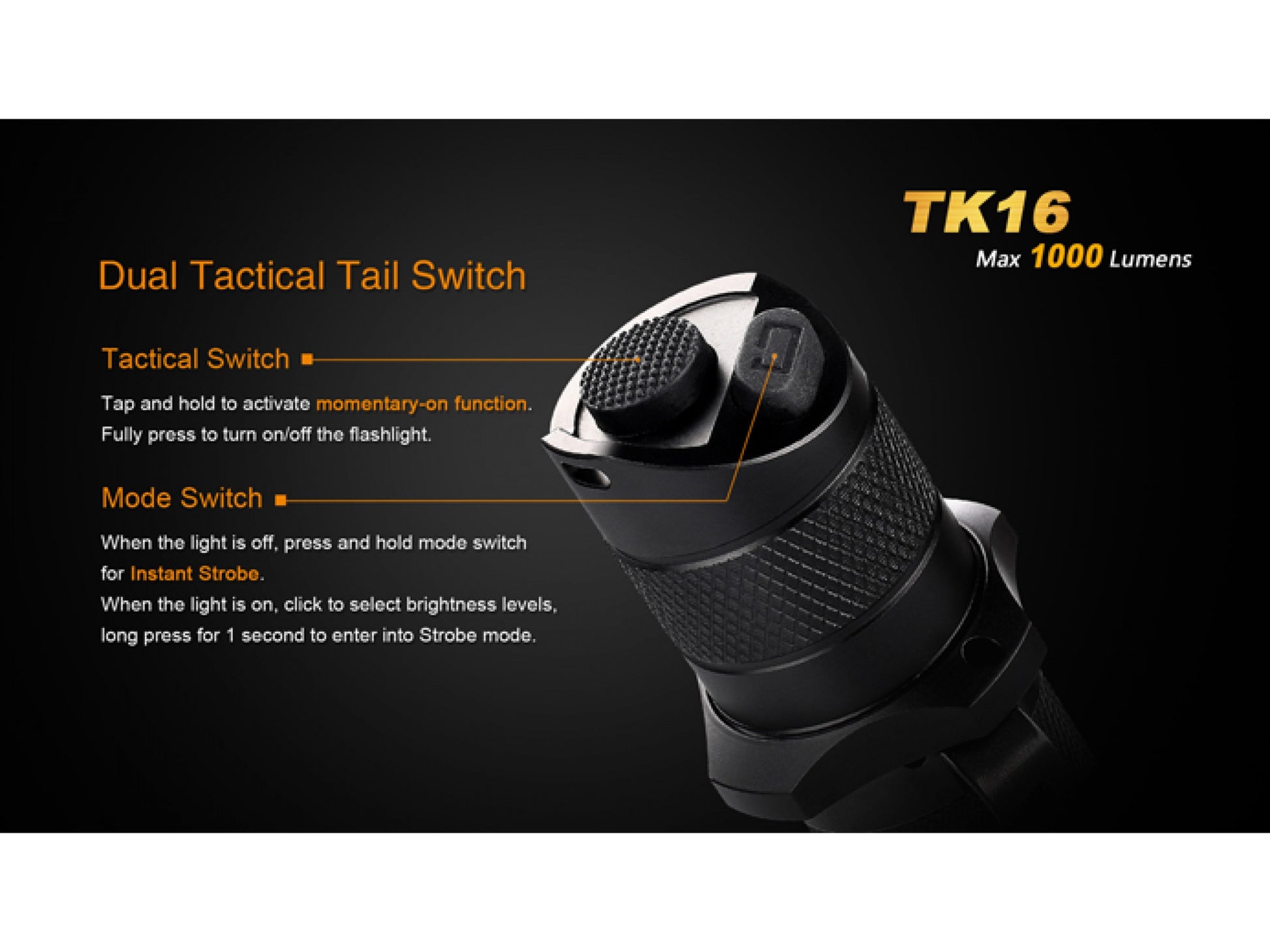 Lanterna Fenix Model TK16
