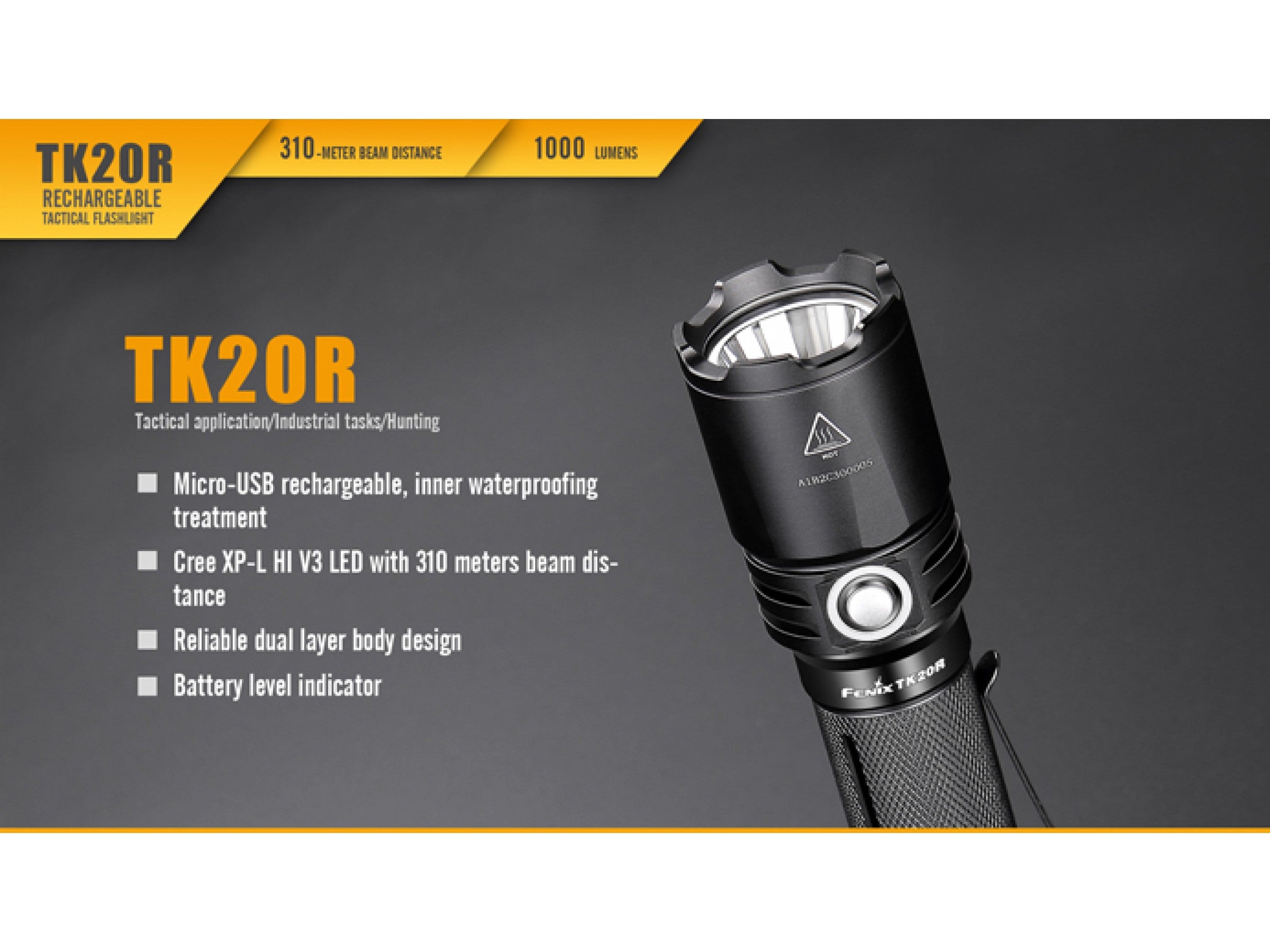 Lanterna Fenix Model TK20R