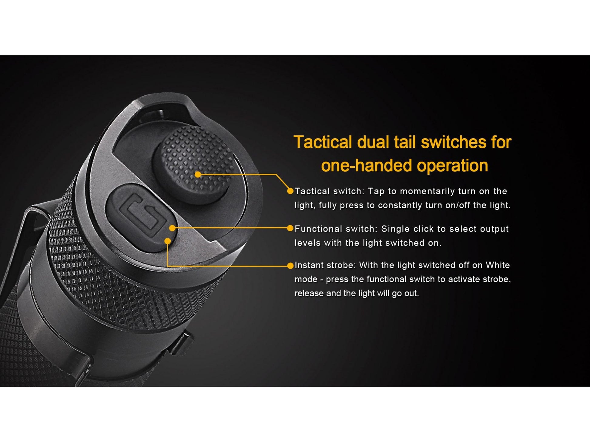 Lanterna Fenix Model TK25 Versiune IR
