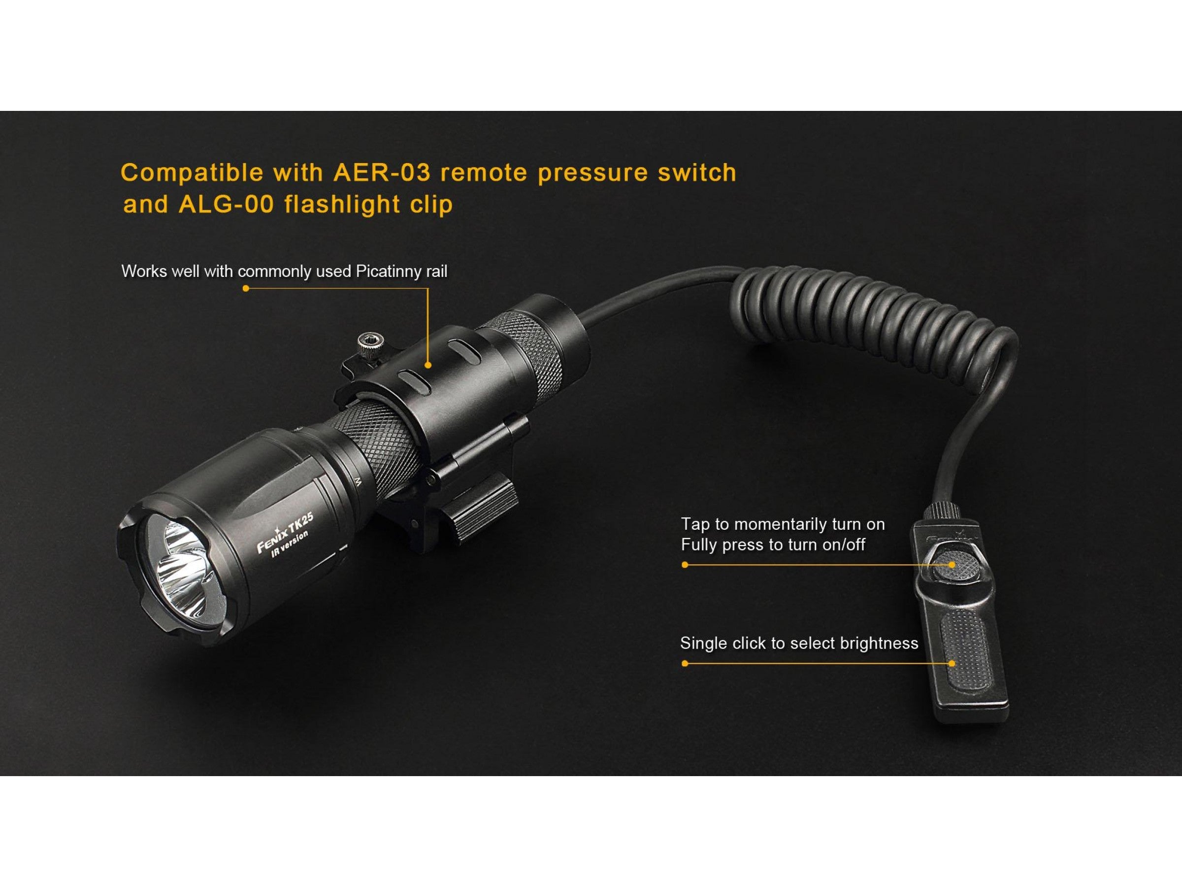 Lanterna Fenix Model TK25 Versiune IR
