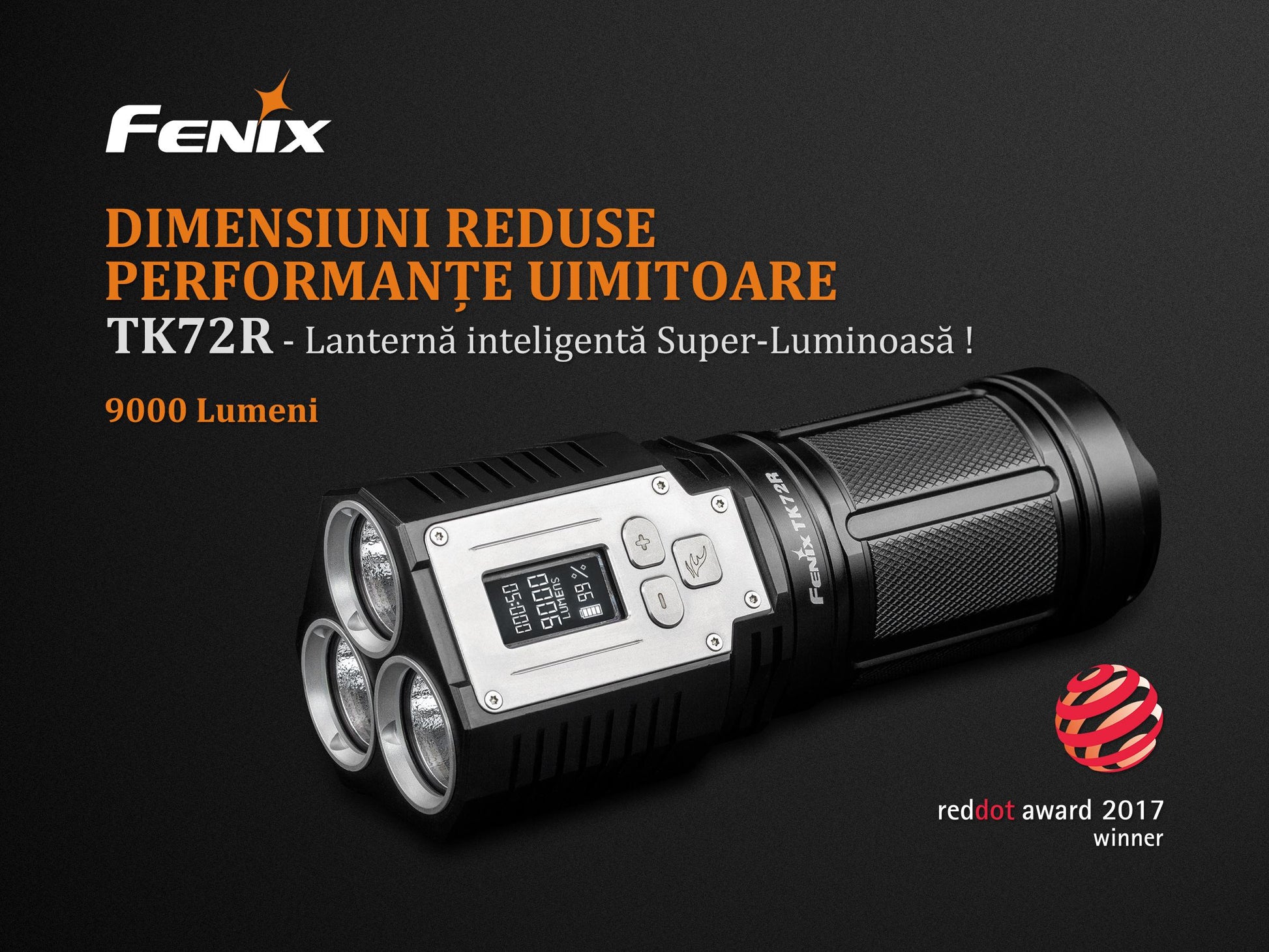 Lanterna Fenix Model TK72R