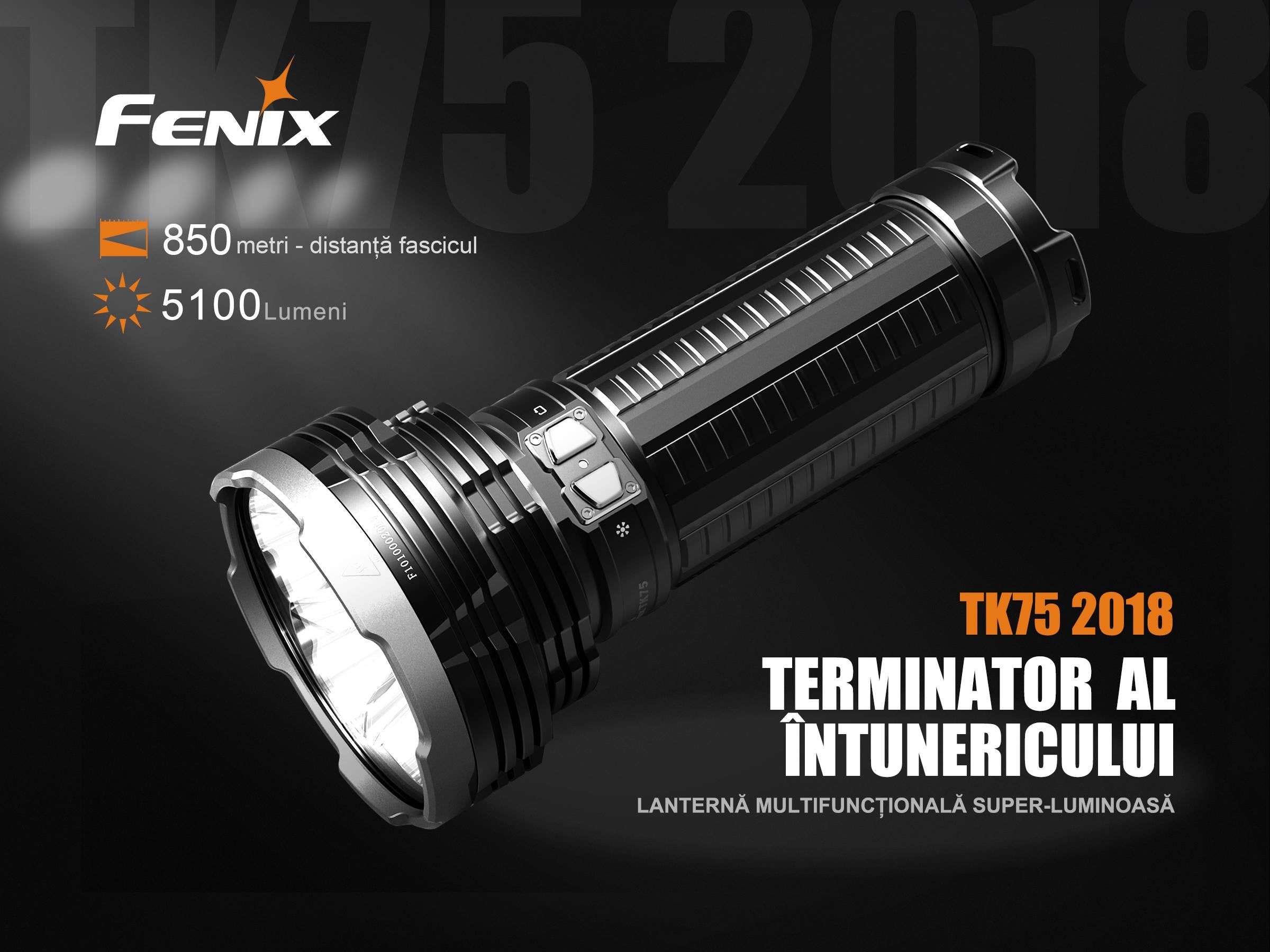 Lanterna Fenix Model TK75  Editie 2018