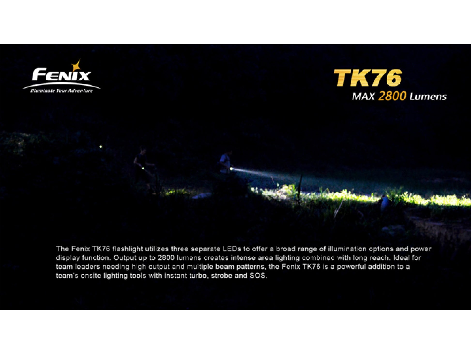 Lanterna Fenix Model TK76