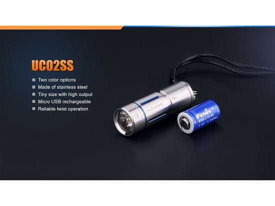 Lanterna Fenix Model UC02SS BLUE