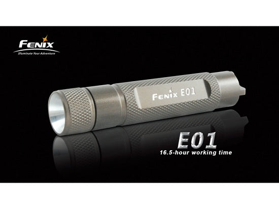 Lanterna Fenix model E01 Culoare Negru