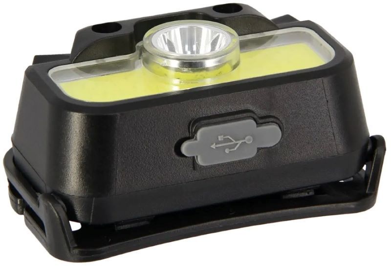 Lanterna Frontala NGT Profiler Headlight Rincarcabila USB 330L, 7x4.1x3.5cm