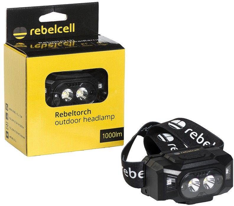 Lanterna Frontala Rebelcell Rebeltorch 1000L