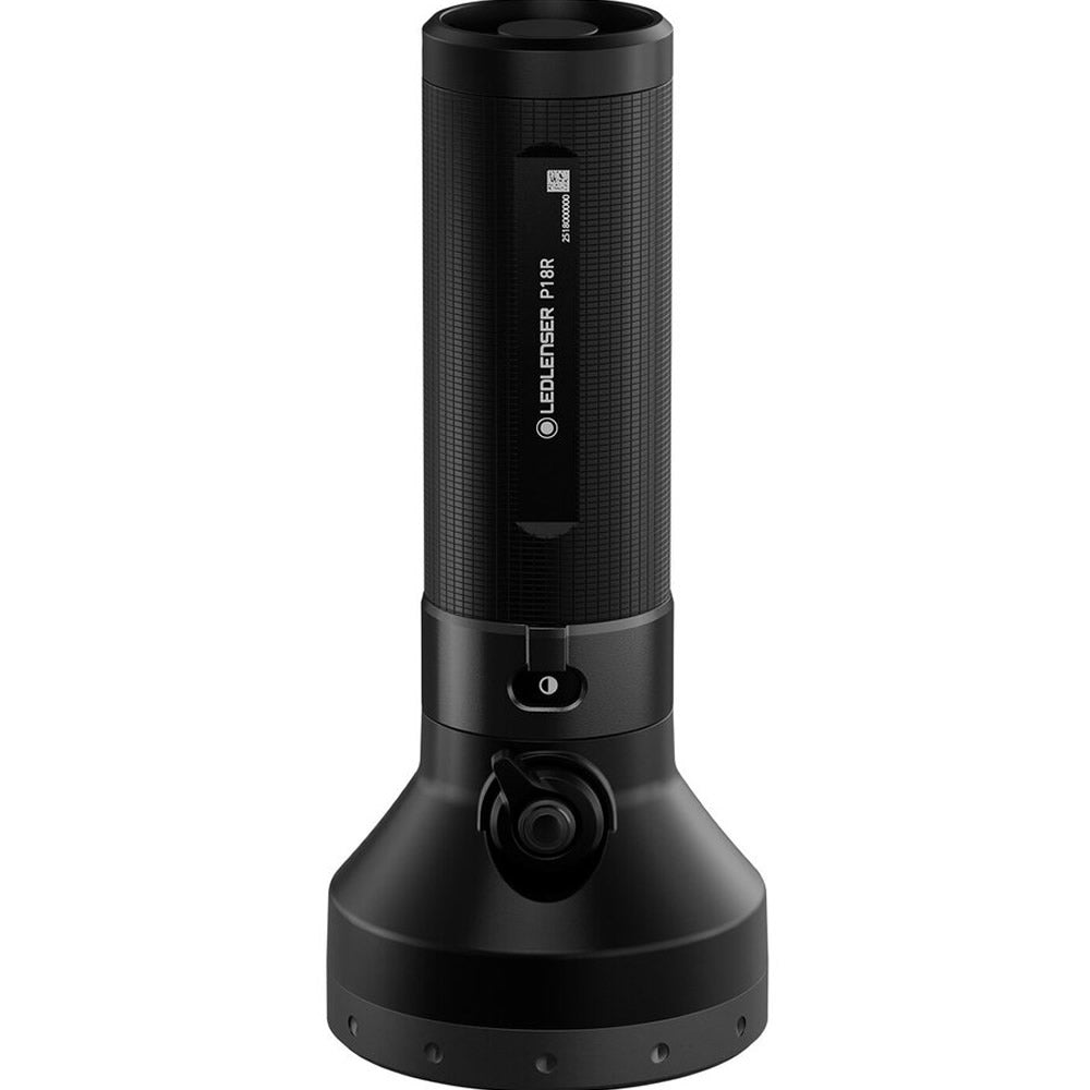 Lanterna LED LENSER P18R Black Box 6500lm/Li-Ion + Cablu USB+Incarcator