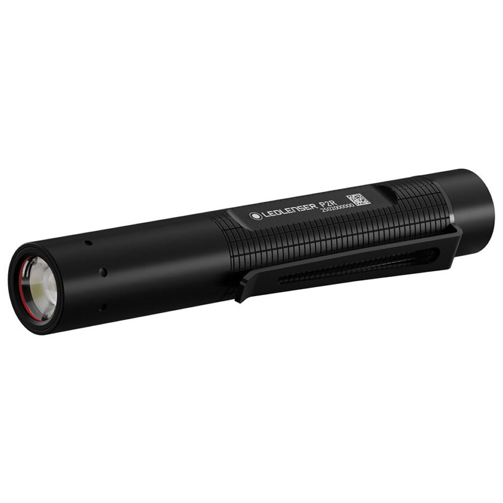 Lanterna LED LENSER P2R Black Box 200lm/Li-Ion + Cablu USB