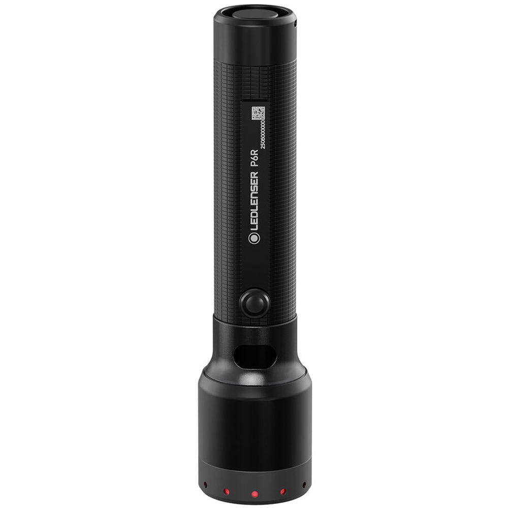 Lanterna LED LENSER P6R Black Box 1200lm/Li-Ion + Cablu USB