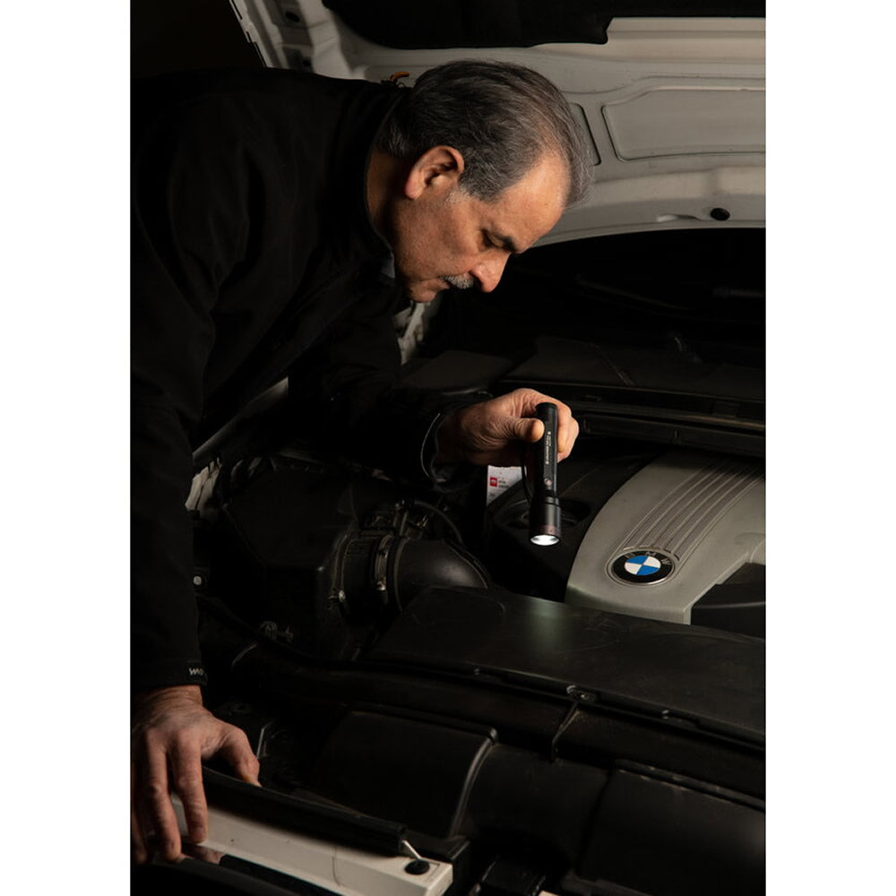Lanterna LED LENSER P6R Black Box 1200lm/Li-Ion + Cablu USB