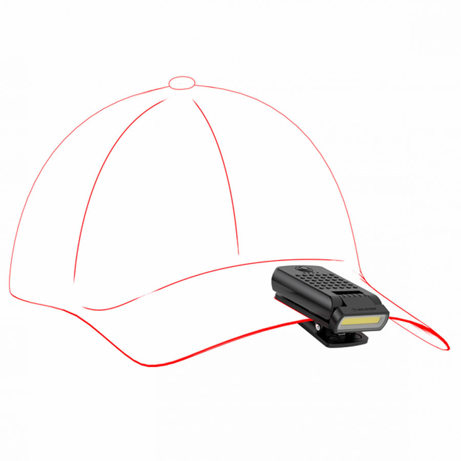 Lanterna Led Lenser W1R Work Black 220lm + USB