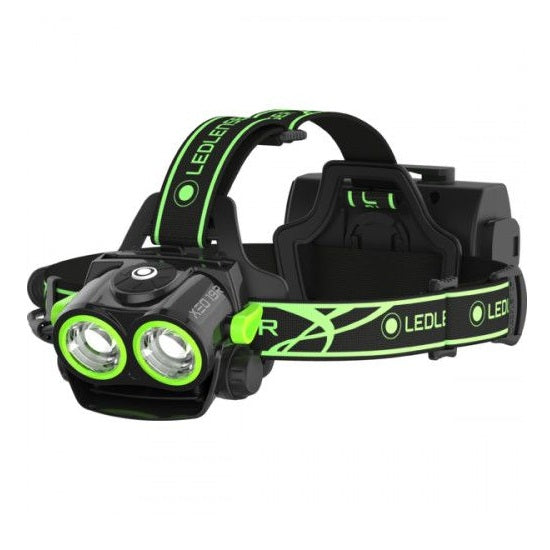 Lanterna Led Lenser XEO19R Black/Green 2000 Lumeni + INC+CASE