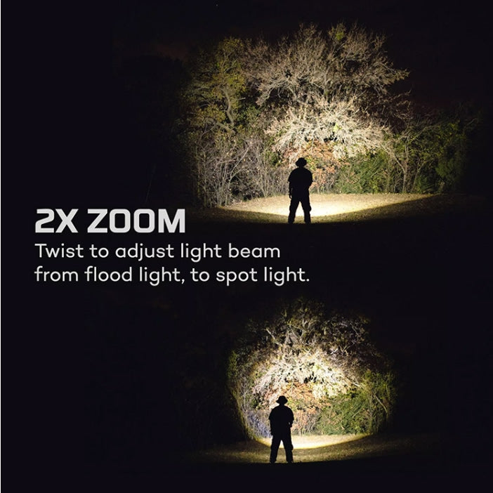 Lanterna Led NEBO 12K Rechargeable Torch, 12000 lm, Magnet, Aluminiu