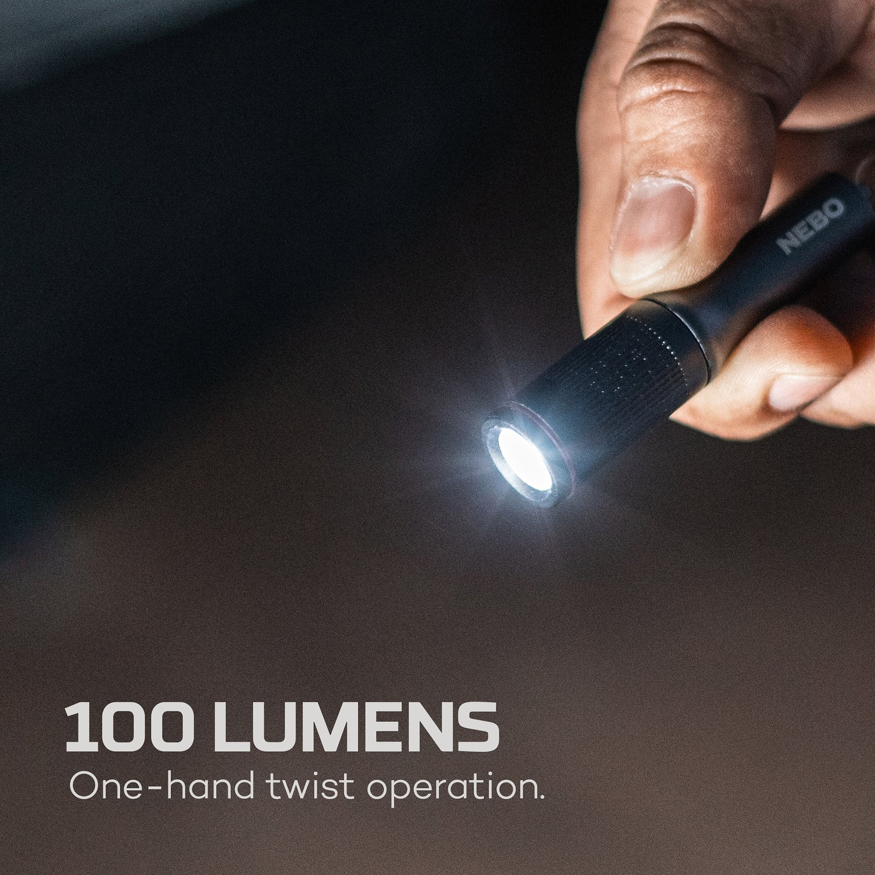Lanterna Led NEBO Columbo Keychain, 100 lm, AAA Alkaline, Aluminiu