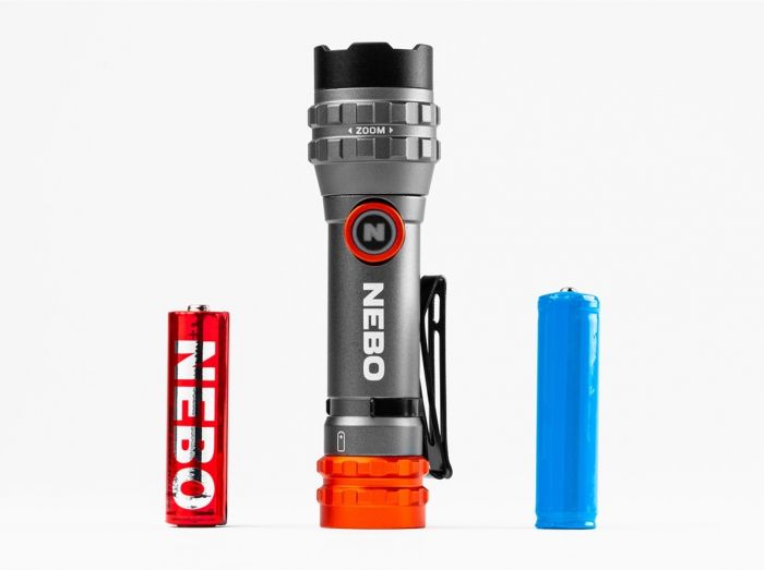 Lanterna Nebo DAVINCI 450L FLEX, 450 Lm, IPX4, 600 Mah Li-ion, Magnet, Aluminiu
