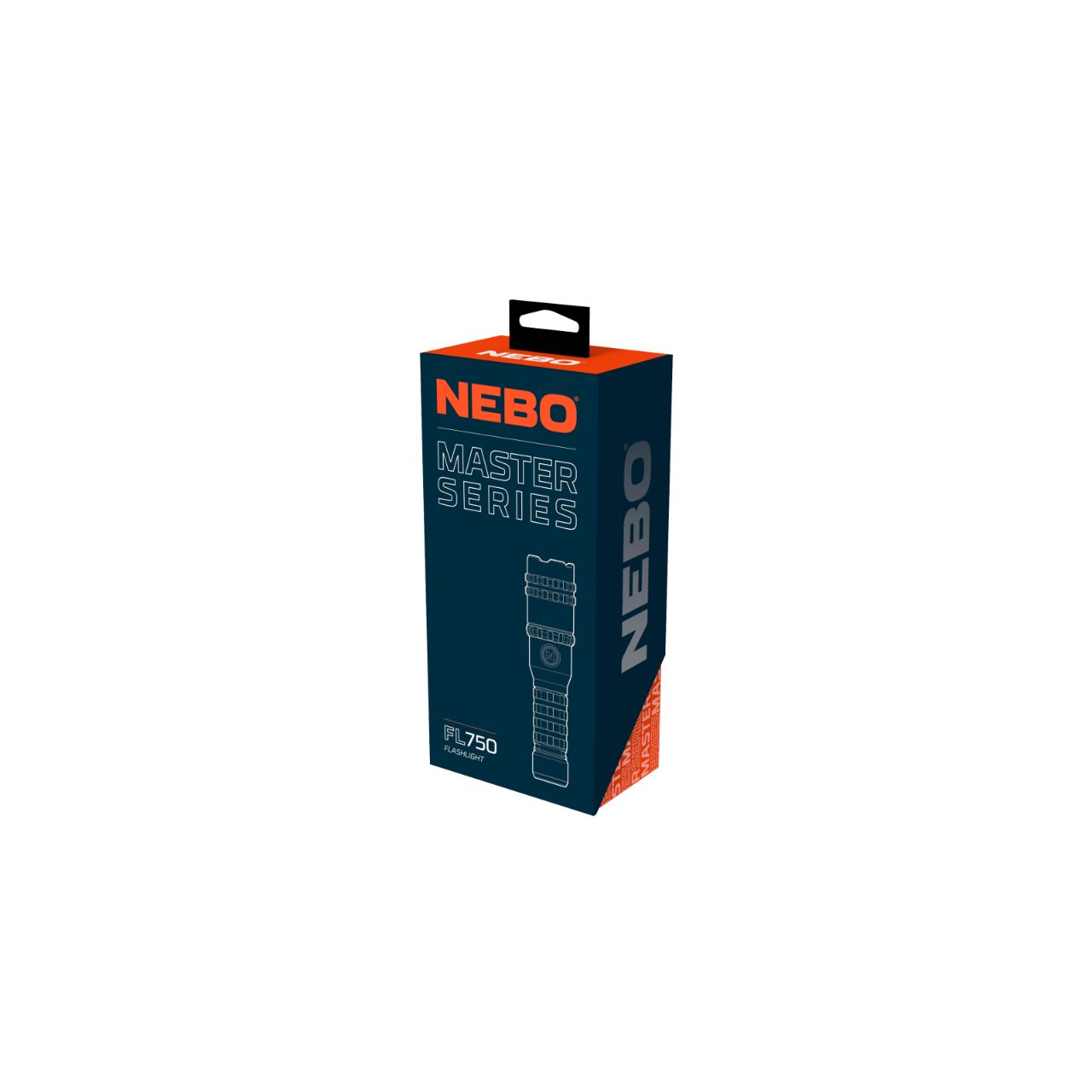 Lanterna Nebo Master Series FL750, Rechargeable , Magnet , Aluminiu