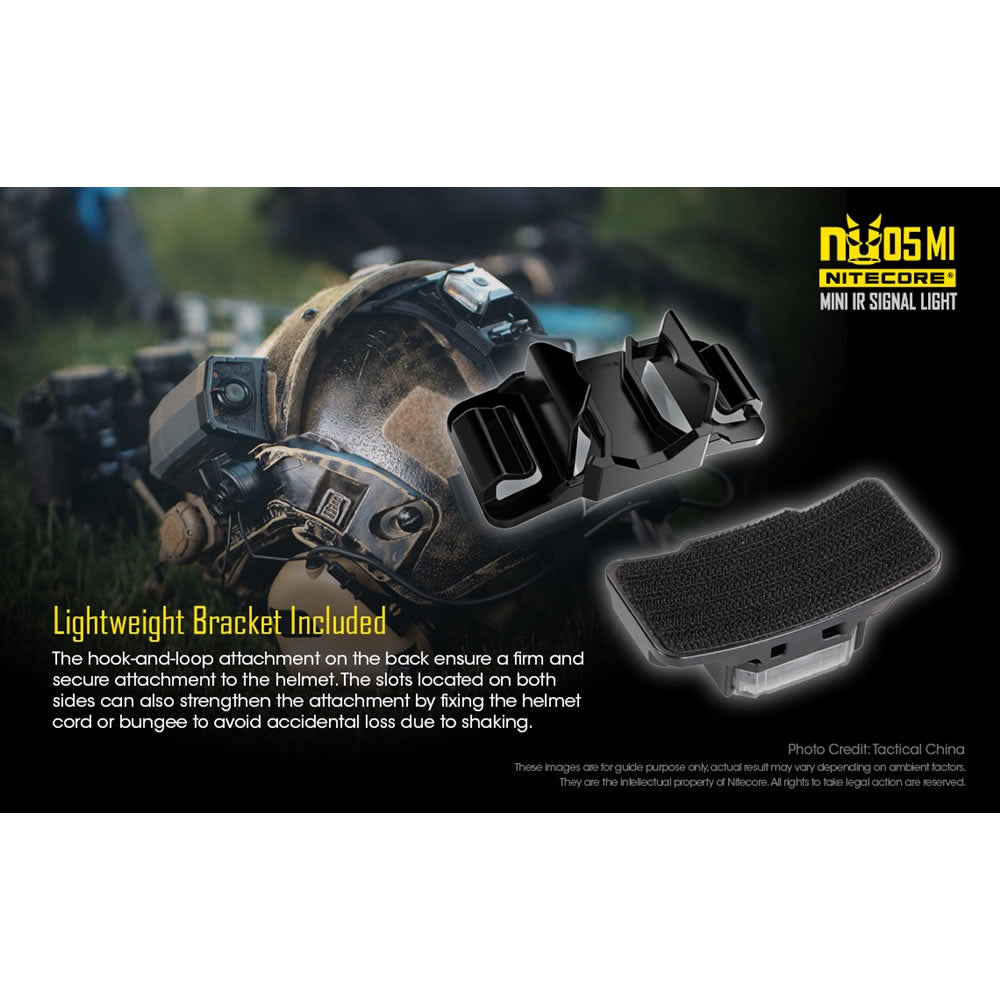 Lanterna Nitecore Military Flashlight NU05MI Rechargeable Infrared (940nm)