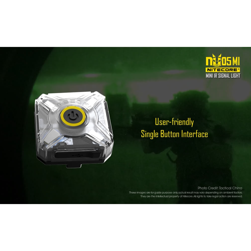 Lanterna Nitecore Military Flashlight NU05MI Rechargeable Infrared (940nm)