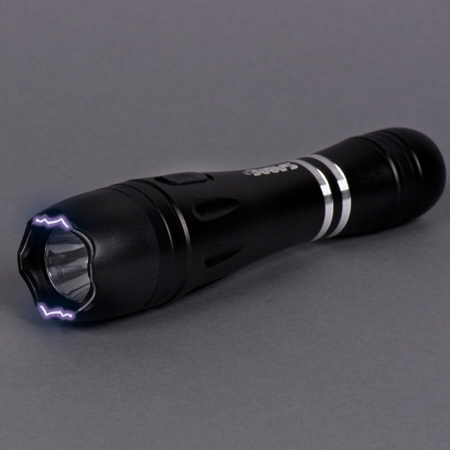 Lanterna cu Electrosocuri SABRE 2-in-1 Tactical Series, 130lm