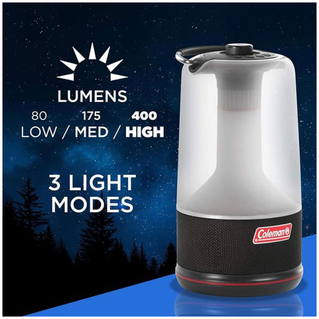 Lanterna cu boxa Coleman Light &amp; Sound