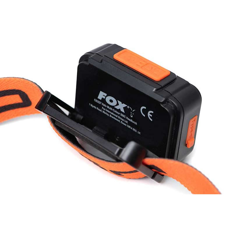 Lanterna de Cap FOX Halo Multi Colour 500c Headtorch