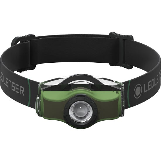 Lanterna de Cap Led Lenser MH4 Green 200 Lumeni