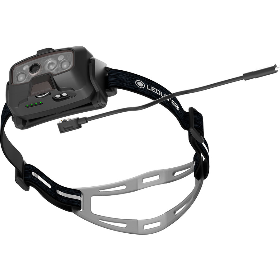Lanterna de Cap Ledlenser HF8R Signature 2000LM/Li-ion + Cablu USB + Suport
