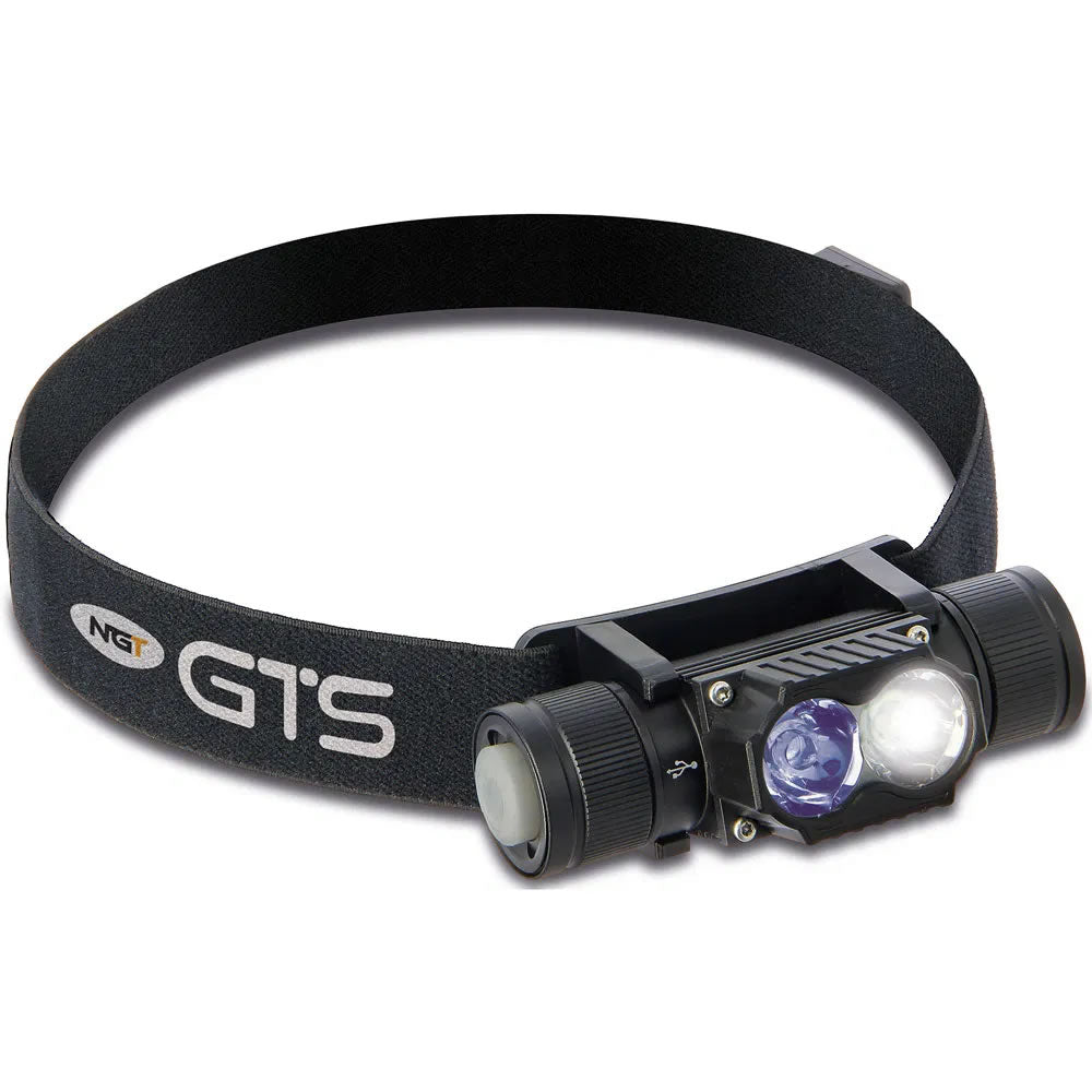 Lanterna de Cap NGT GTS UV Series 250lm USB 1800mAh