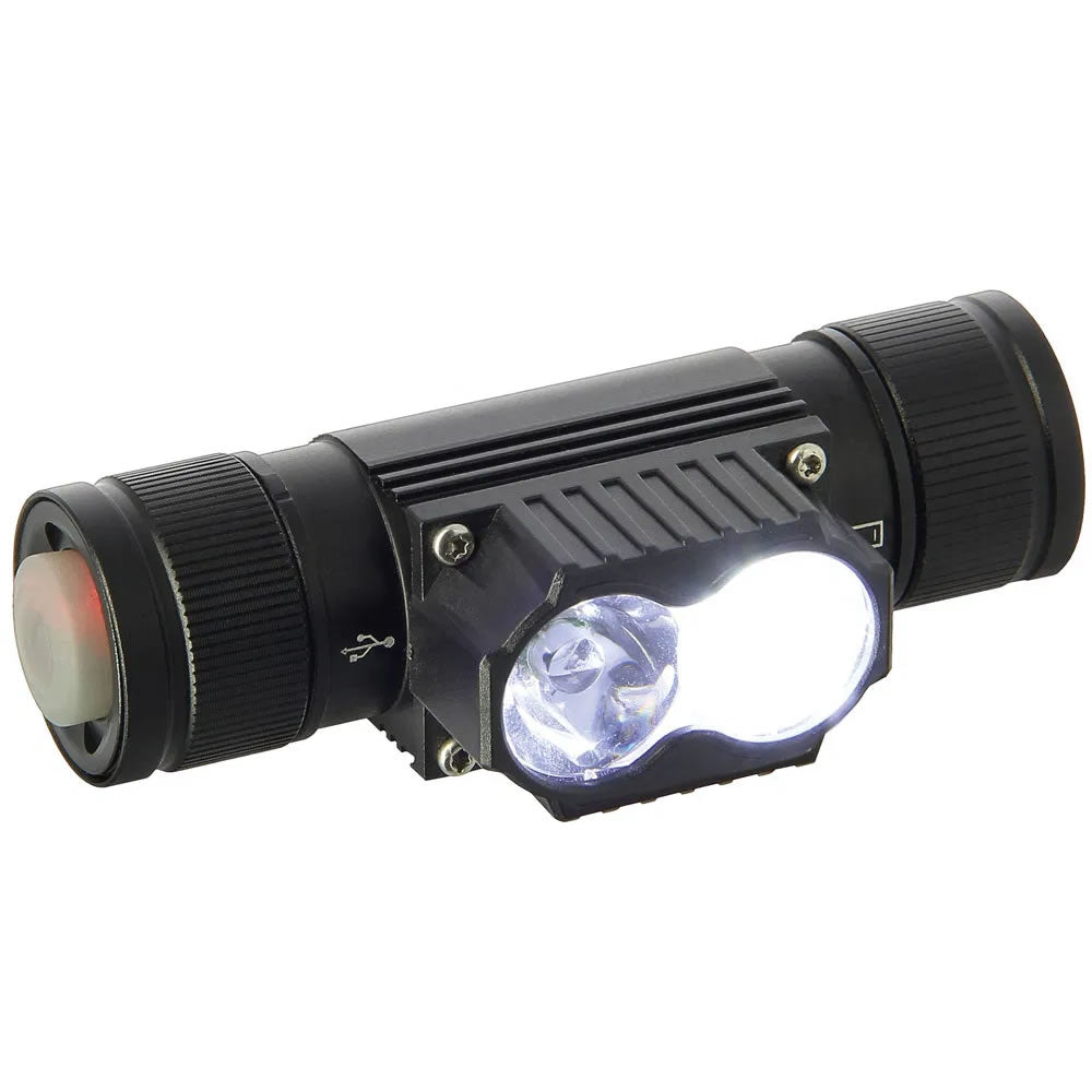 Lanterna de Cap NGT GTS UV Series 250lm USB 1800mAh