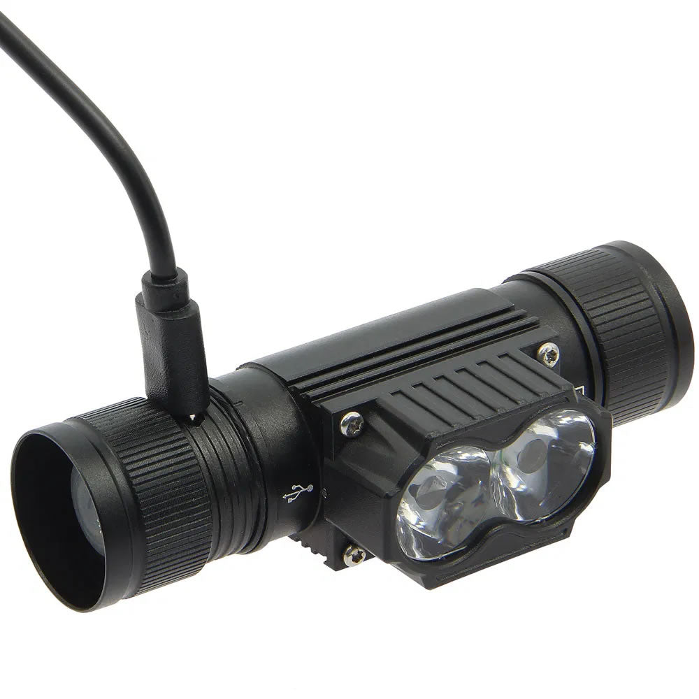 Lanterna de Cap NGT GTS UV Series 250lm USB 1800mAh