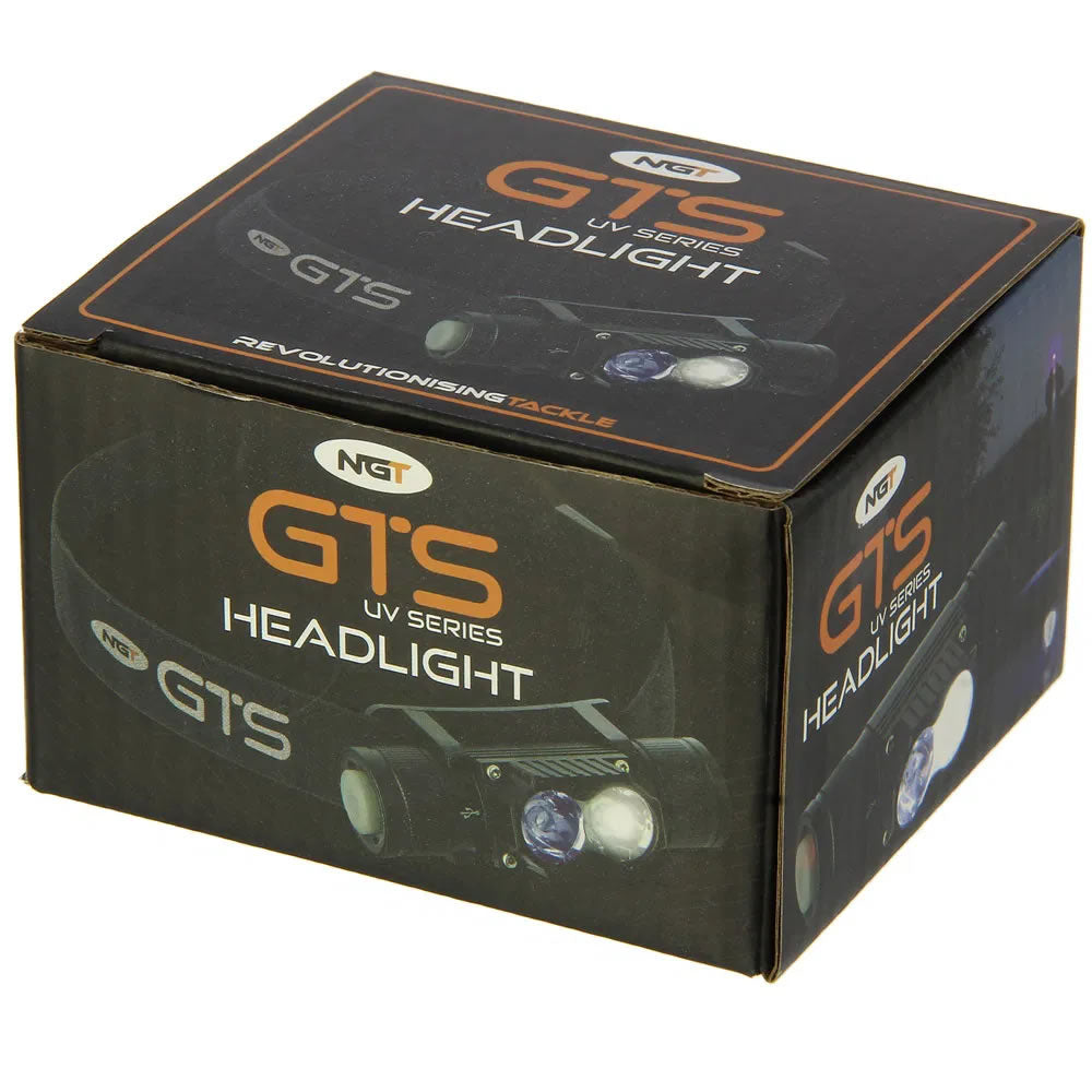 Lanterna de Cap NGT GTS UV Series 250lm USB 1800mAh