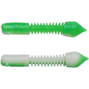 Larva BERKLEY PowerBait Power Pillar, Green / White, 4cm, 12buc/pac