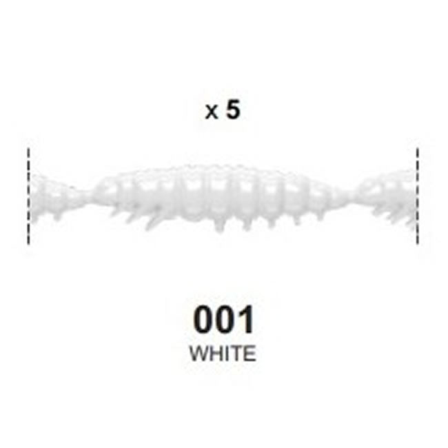 Larva Libra Lures Multi Larva 001, 5*2.5cm, 25buc/plic