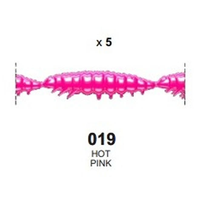 Larva Libra Lures Multi Larva 019, 5*2.5cm, 25buc/plic